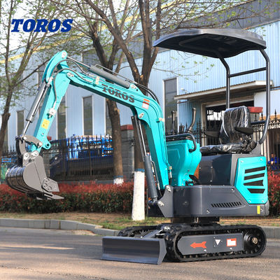 1200kg Household Full Function Mini Excavator Compact Digging Equipment