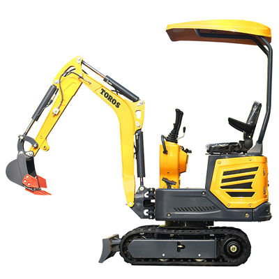 1200kg Household Full Function Mini Excavator Compact Digging Equipment