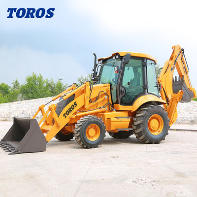 गुणवत्ता  TOROS Versatile Mini Backhoe Loader Machine 1 Ton 2 Ton 3 Ton फैक्टरी