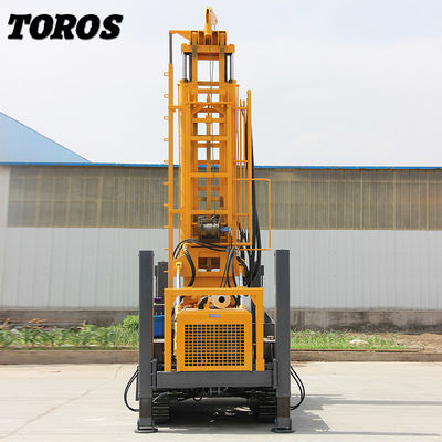 TOROS Power Diesel Hydraulic Crawler Drilling Rig With YUCHAI Engine