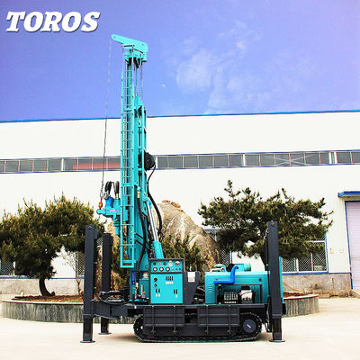 TOROS Power Diesel Hydraulic Crawler Drilling Rig With YUCHAI Engine