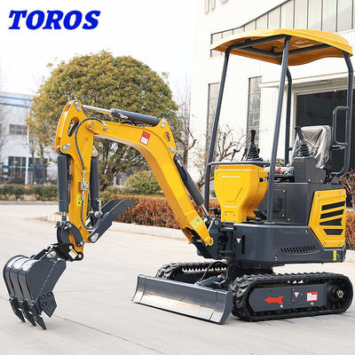 1.2 Tonne  Farmland  Hydraulic Small Tracked Excavator Power Saving 