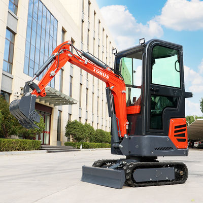 CE Certified Small Tracked Excavator 1200kg Mini Excavation Equipment