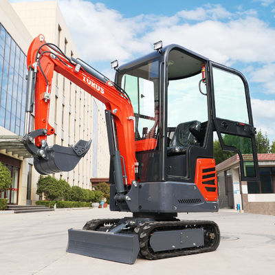930mm Chassis Width Mini Hydraulic Excavator  1.2 Tonne Low Consumption