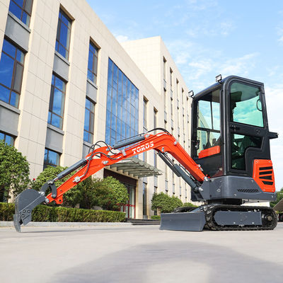 Lightweight 1.2tone Mini Hydraulic Excavator 1745mm Max.Dumping Height