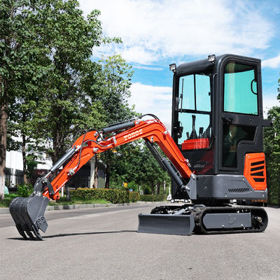 Lightweight 1.2tone Mini Hydraulic Excavator 1745mm Max.Dumping Height