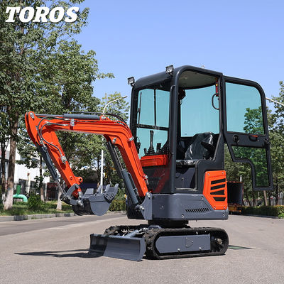 Customizable 1 Ton Mini Crawler Excavator With 405mm Ground Clearance