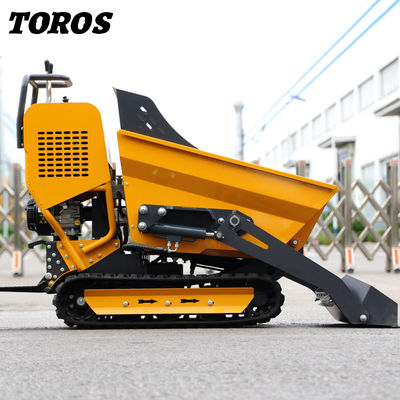 Front Loading Stand On Diesel Mini Crawler Dumper 200Hp-400Hp Power