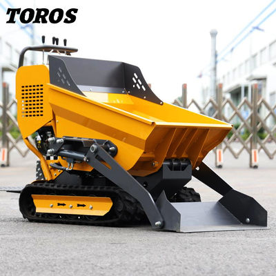 10-20t Stand Behind Tracked Mini Dumper For Construction And Mining