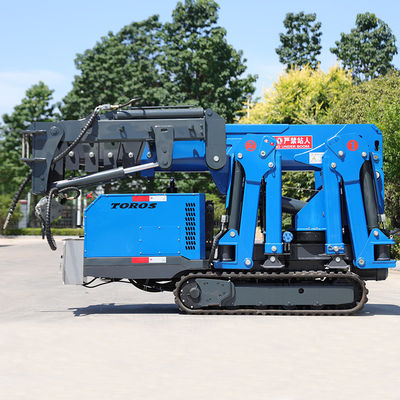 खरीदें 16 मीटर अधिकतम उठाने की ऊंचाई स्पाइडर क्रॉलर क्रेन 360 डिग्री घुमावदार सीई प्रमाणित online manufacture