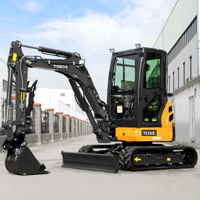 गुणवत्ता  Mini Excavator 3.5 ton Kubota Engine Small Excavation CE EPA EURO5 Micro Digger Crawler Bagger फैक्टरी