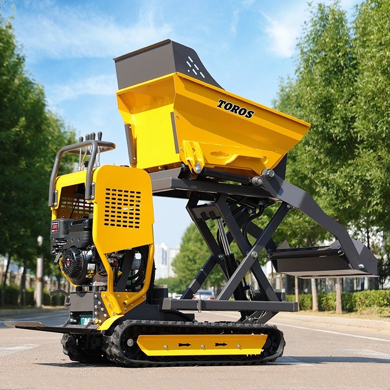 Versatile Small Tracked Dumper Engine Fuel Capacity 5.3l For Light Construction