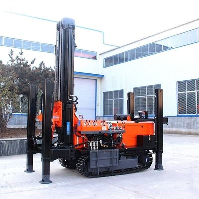YUCHAI इंजन 85KW जल कुएं ड्रिलिंग रिग स्टील क्रॉलर प्रकार